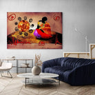 Tableau Afrique Une Femme Seule - Montableaudeco