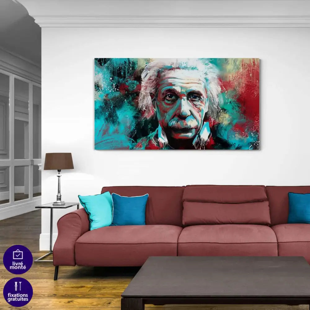 Tableau Albert Einstein Design - Montableaudeco