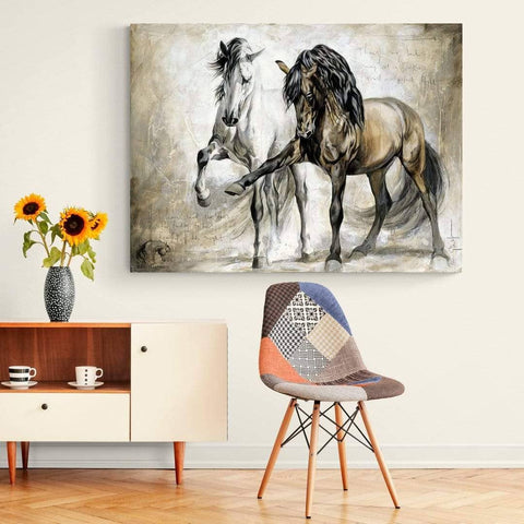 Tableau Cheval Vintage