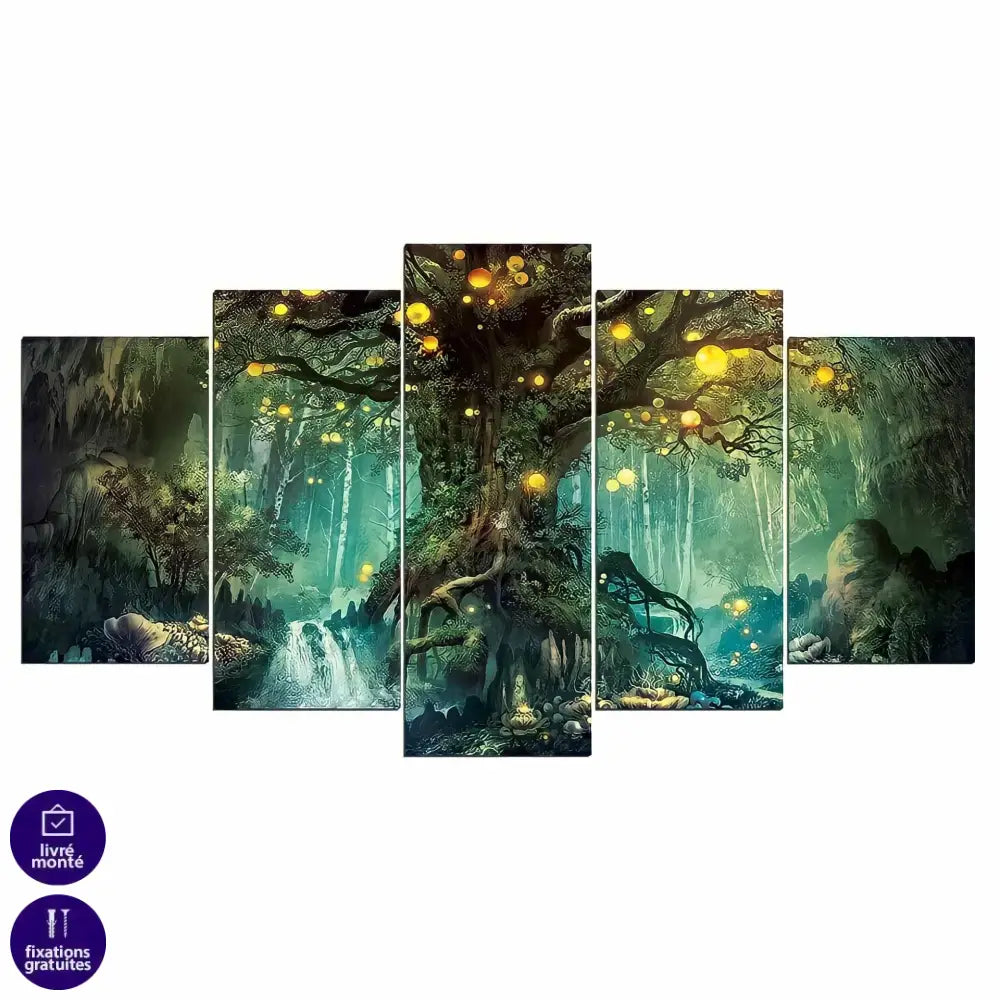 Tableau Arbre Vie Magic - Montableaudeco