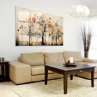 art mural arbre stylisé les sphères du bois dormant plexiglas