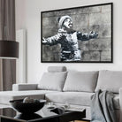 Tableau Banksy Ash Boy Tableau Banksy