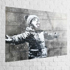 Tableau Banksy Ash Boy 40x60cm / Plexiglas Tableau Banksy