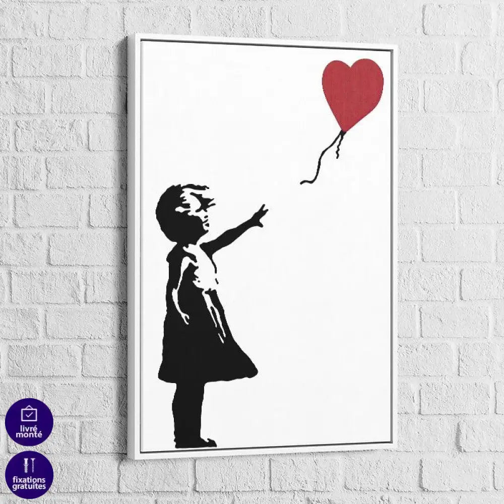 Tableau Banksy La Fille au Ballon - Montableaudeco