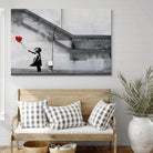 Tableau Banksy La Fille au Ballon Rouge Tableau Banksy