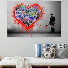 Tableau Banksy Le Peintre - Montableaudeco