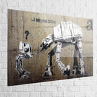 Tableau Banksy No Father Montableaudeco