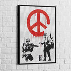 Tableau Banksy Soldiers CND - Montableaudeco