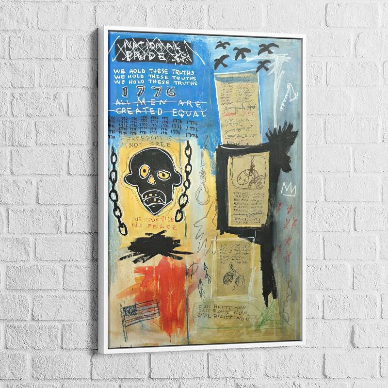 Tableau Basquiat 1-3 1984 - Montableaudeco