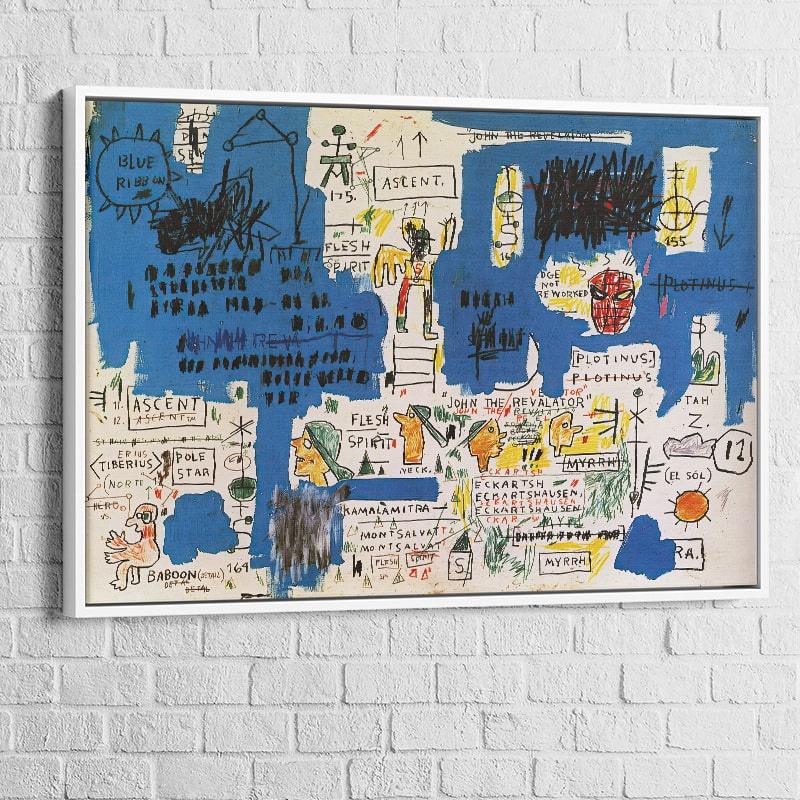 Tableau Basquiat Ascent - Montableaudeco