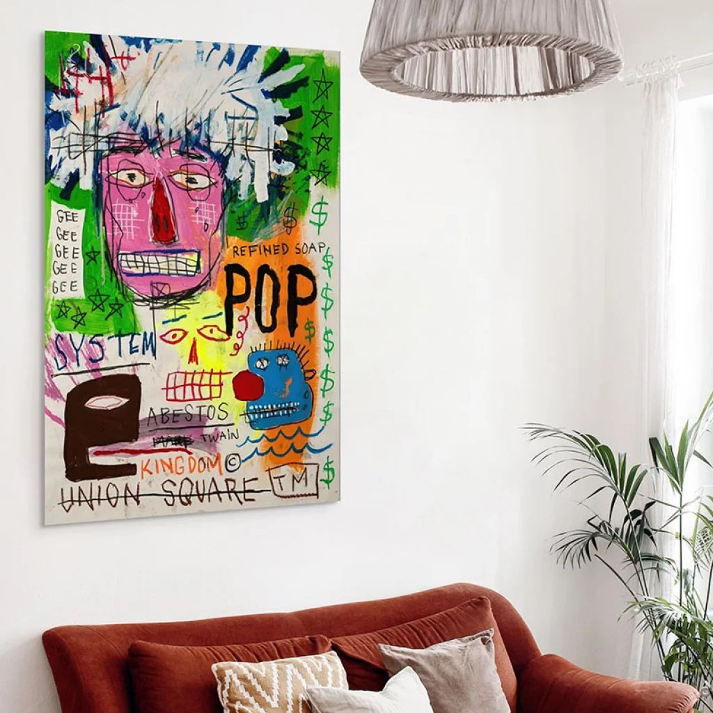 Tableau Basquiat Masterpiece 60-88 Tableau Basquiat