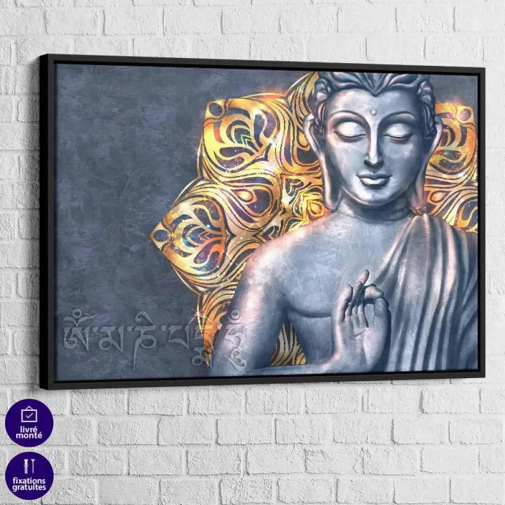 Tableau Bouddha Meditation - Montableaudeco