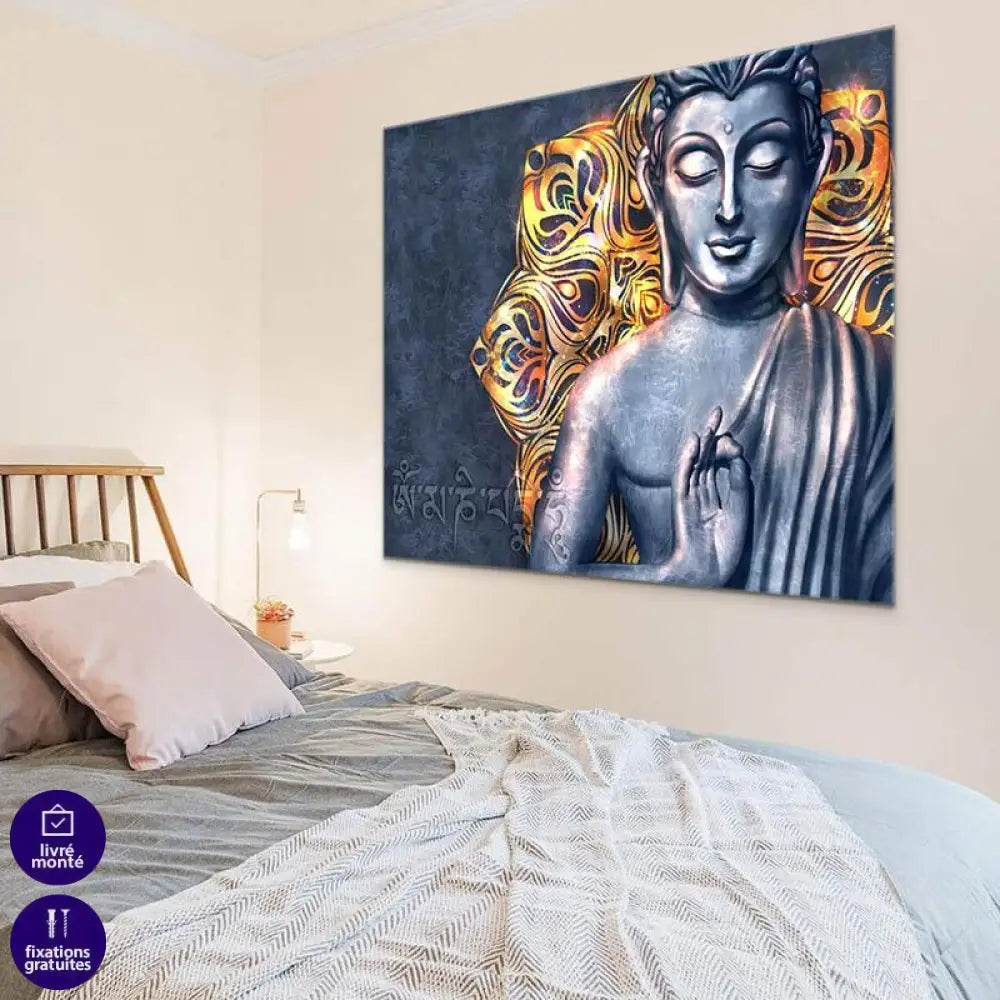 Tableau Bouddha Meditation - Montableaudeco