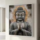 tableau bouddha spirituel design moderne