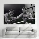 Tableau boxe plexiglas premium, contraste intense et effet brillant