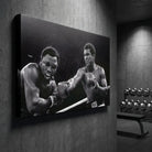Tableau sport noir et blanc pour salon, bureau ou salle de sport