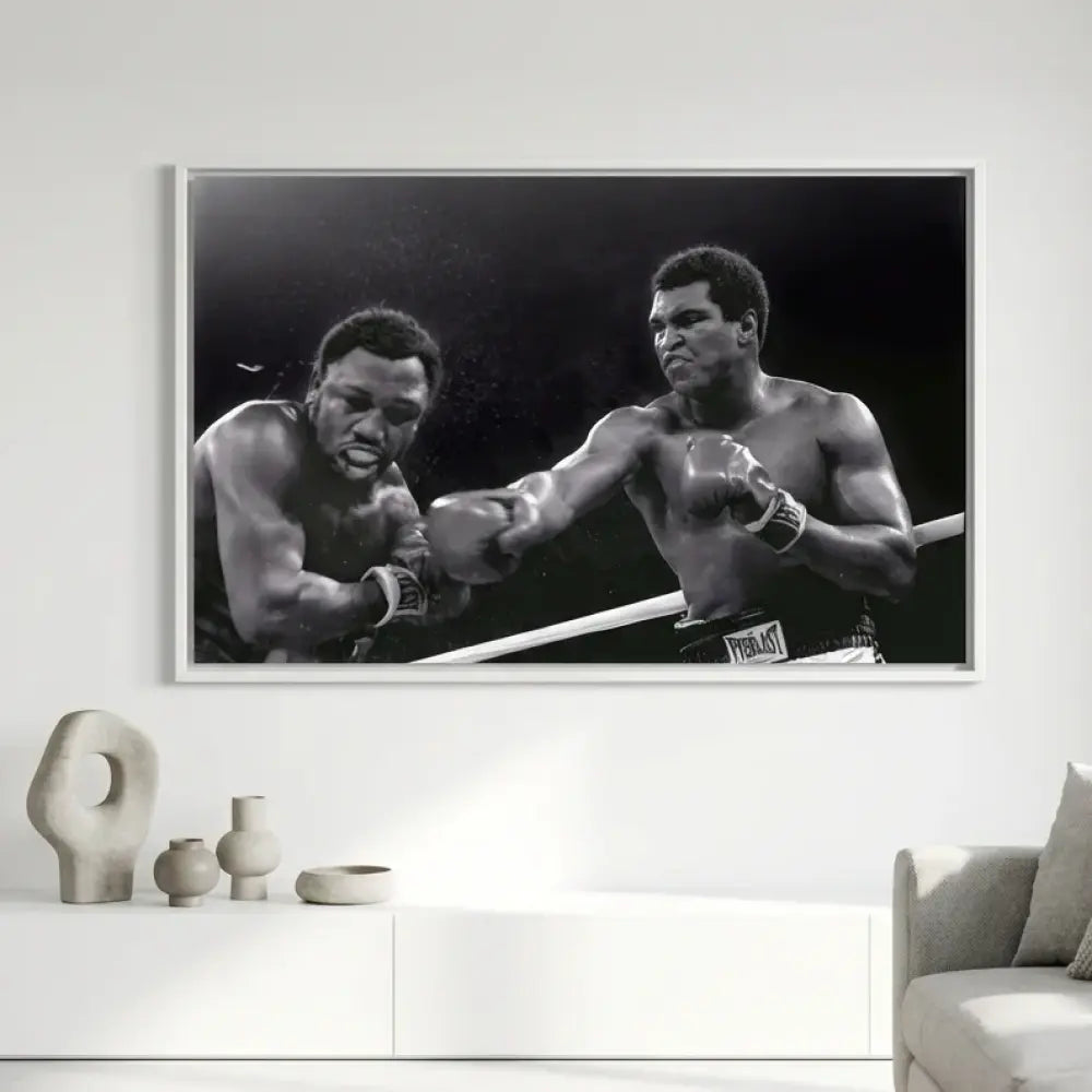 Tableau Boxe – Duel de Légende (Ali vs Frazier) - Tableau Sport