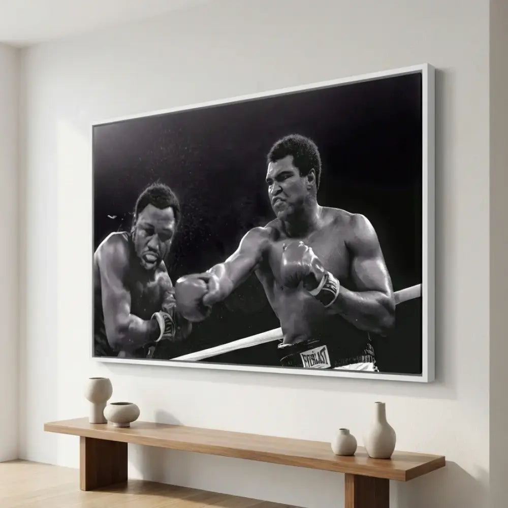 tableau mohamed ali frazier Boxe