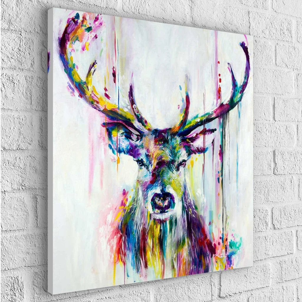 Tableau Cerf Aquarelle - Montableaudeco