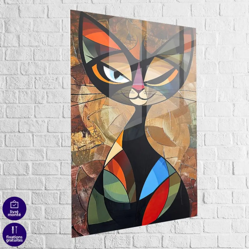 Tableau Chat | Le Jolie Minou | Profitez De L'Offre de Bienvenue -20% e