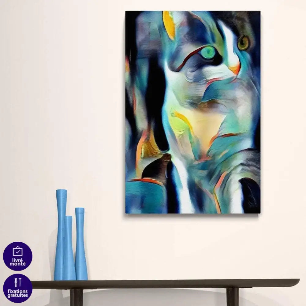 Tableau Chat Moderne - Montableaudeco