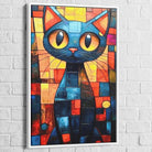 Tableau Chat Urbain Coloré avec offre -15% Montableaudeco