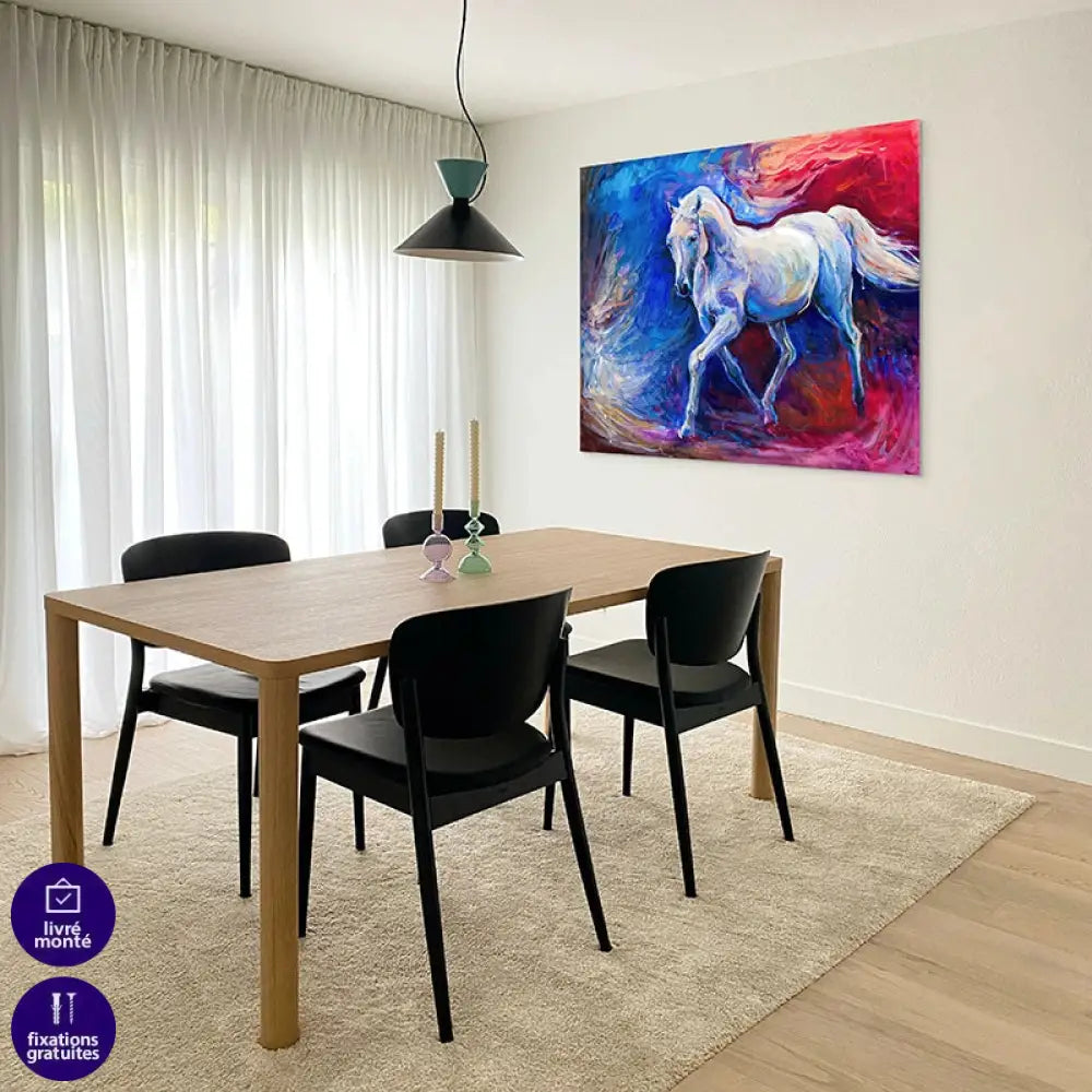 tableau cheval pour décoration intérieure