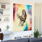 Tableau déco cheval symbole de liberté et puissance