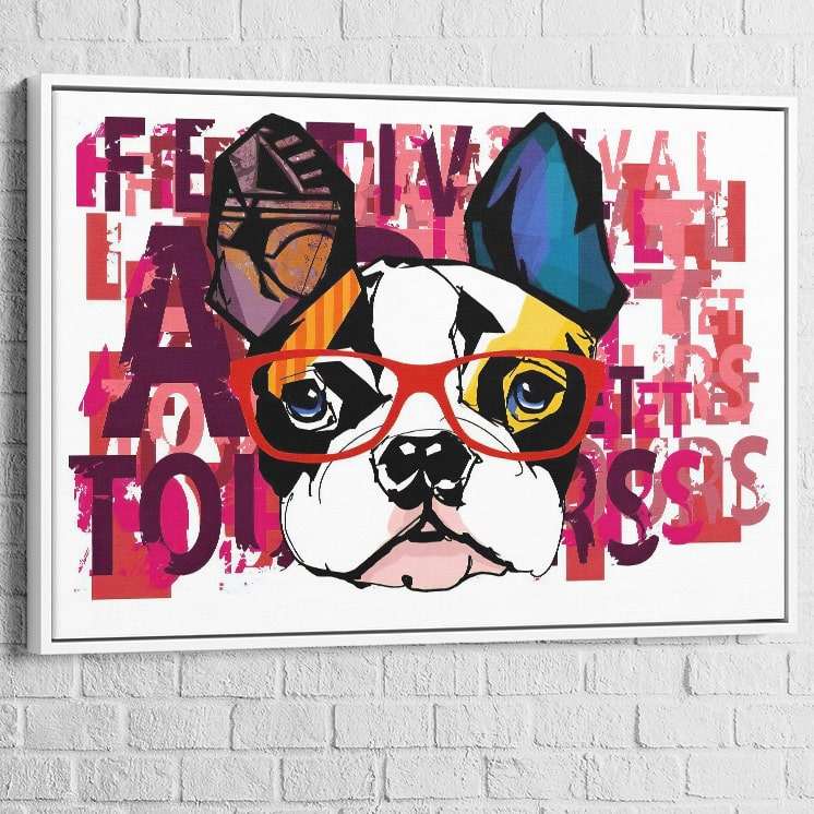 Tableau Chien | Graffiti Canin | Les Promos -25% Livraison Offerte c