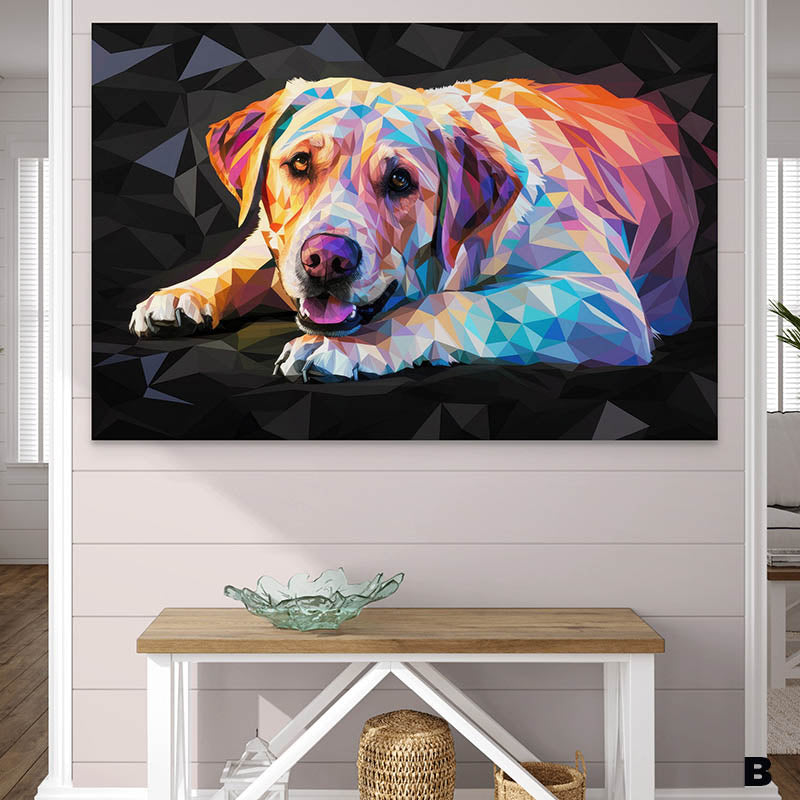 Tableau Chien | Le Labrador Pop | Offre De Bienvenue -20%