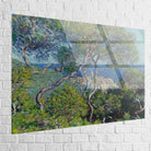 Tableau Claude Monet Villas à Bordighera (1884) 40x60cm / Plexiglas Tableau Claude Monet