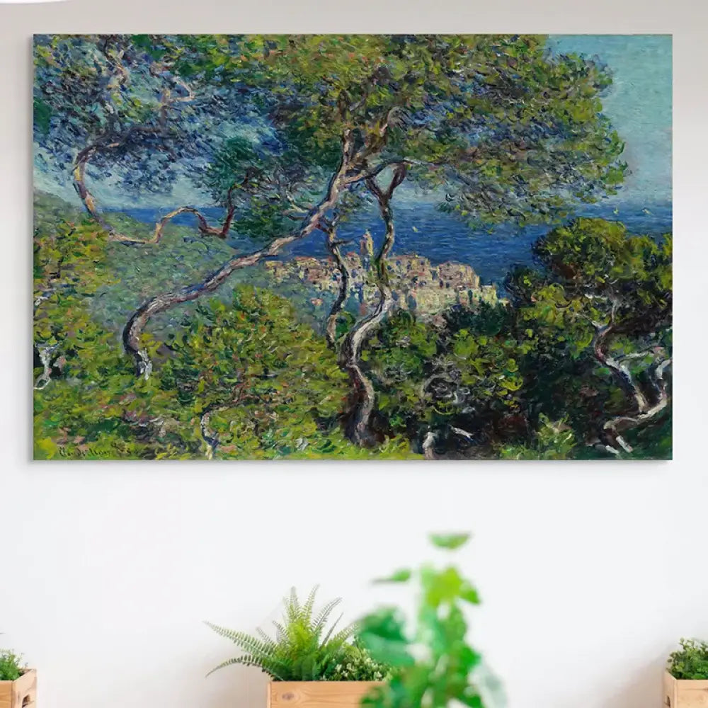 Reproduction peinture Villas à Bordighera Claude Monet 1884