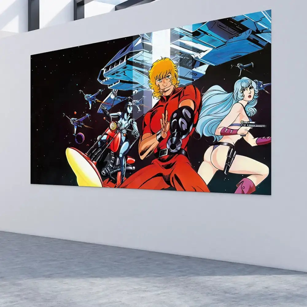 Affiche d’art Cobra héros intergalactique



