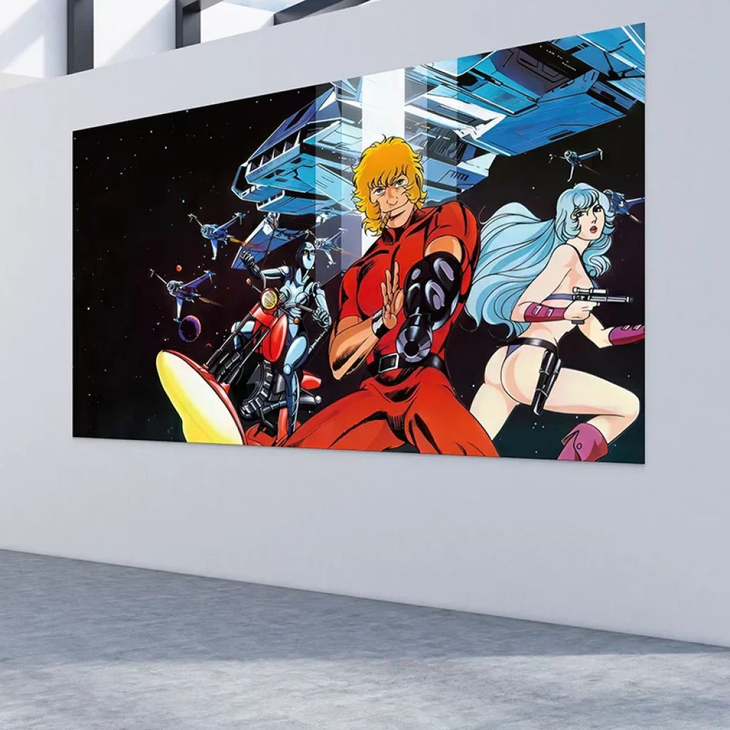 Affiche d’art Cobra héros intergalactique



