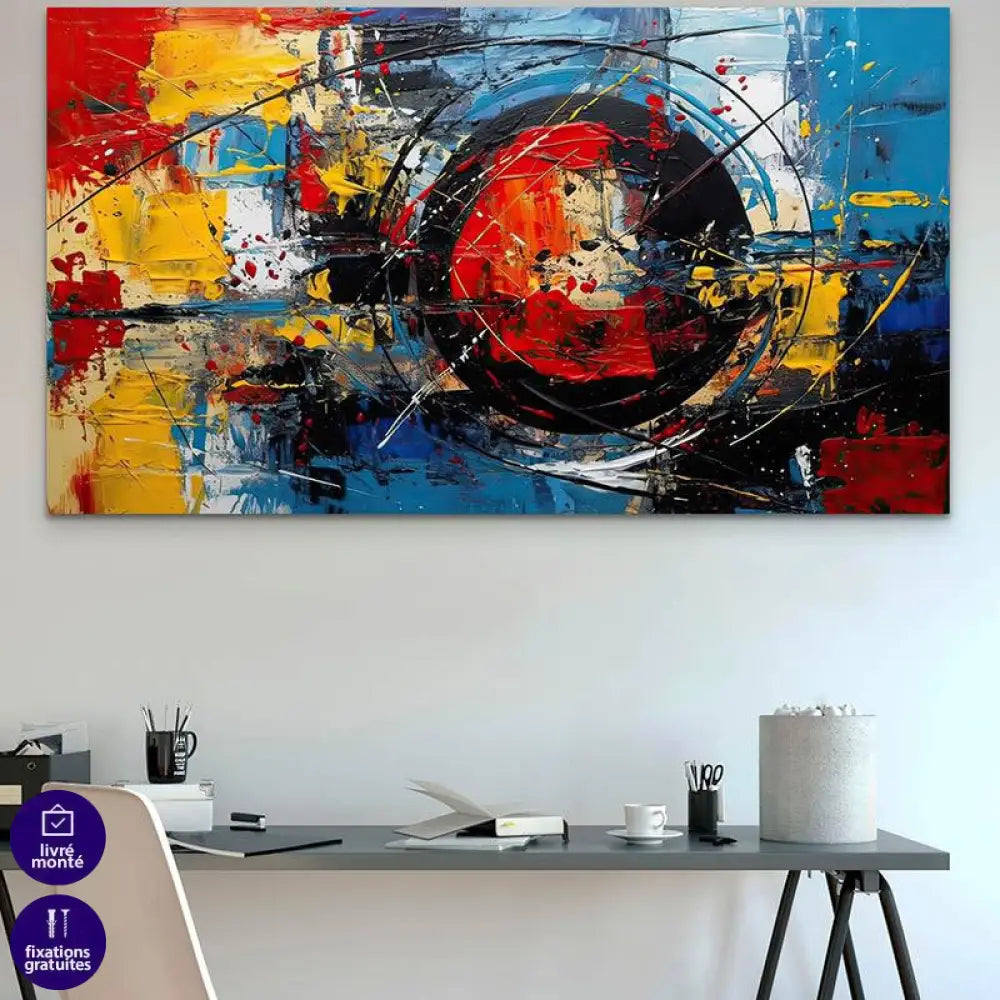 Tableau Contemporain Esprit de la Terre - Montableaudeco