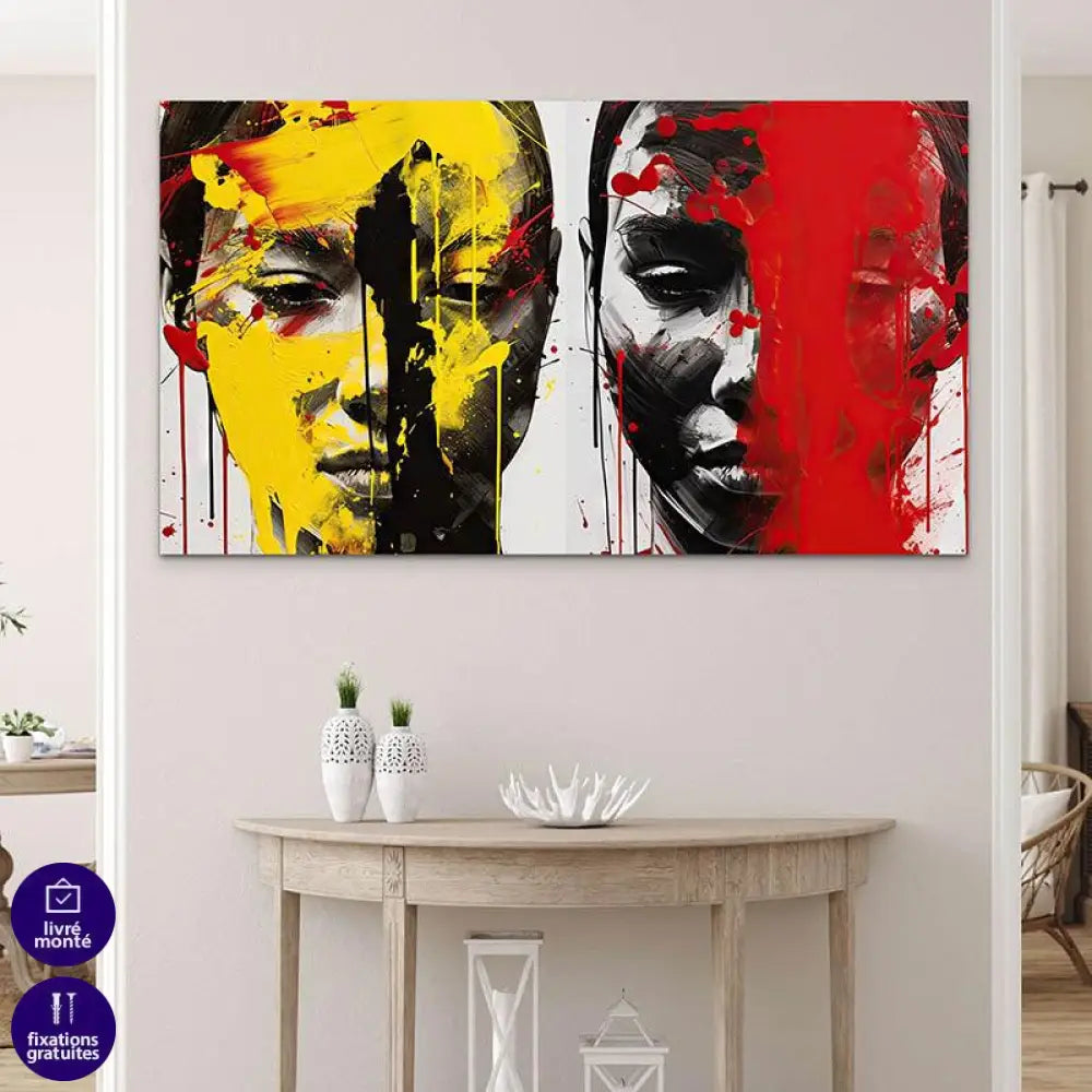 Tableau Contemporain Fusion Féminime - Montableaudeco
