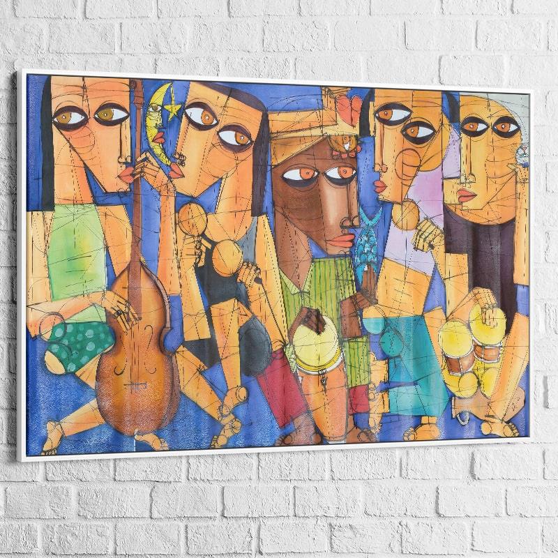 Tableau Contemporain Musique - Montableaudeco