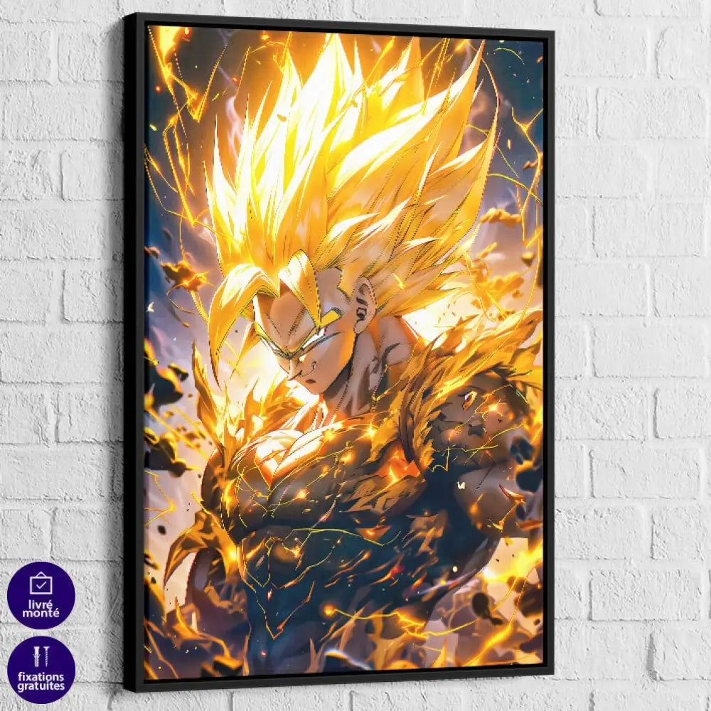 affiche dragon ball art collection sans cadre