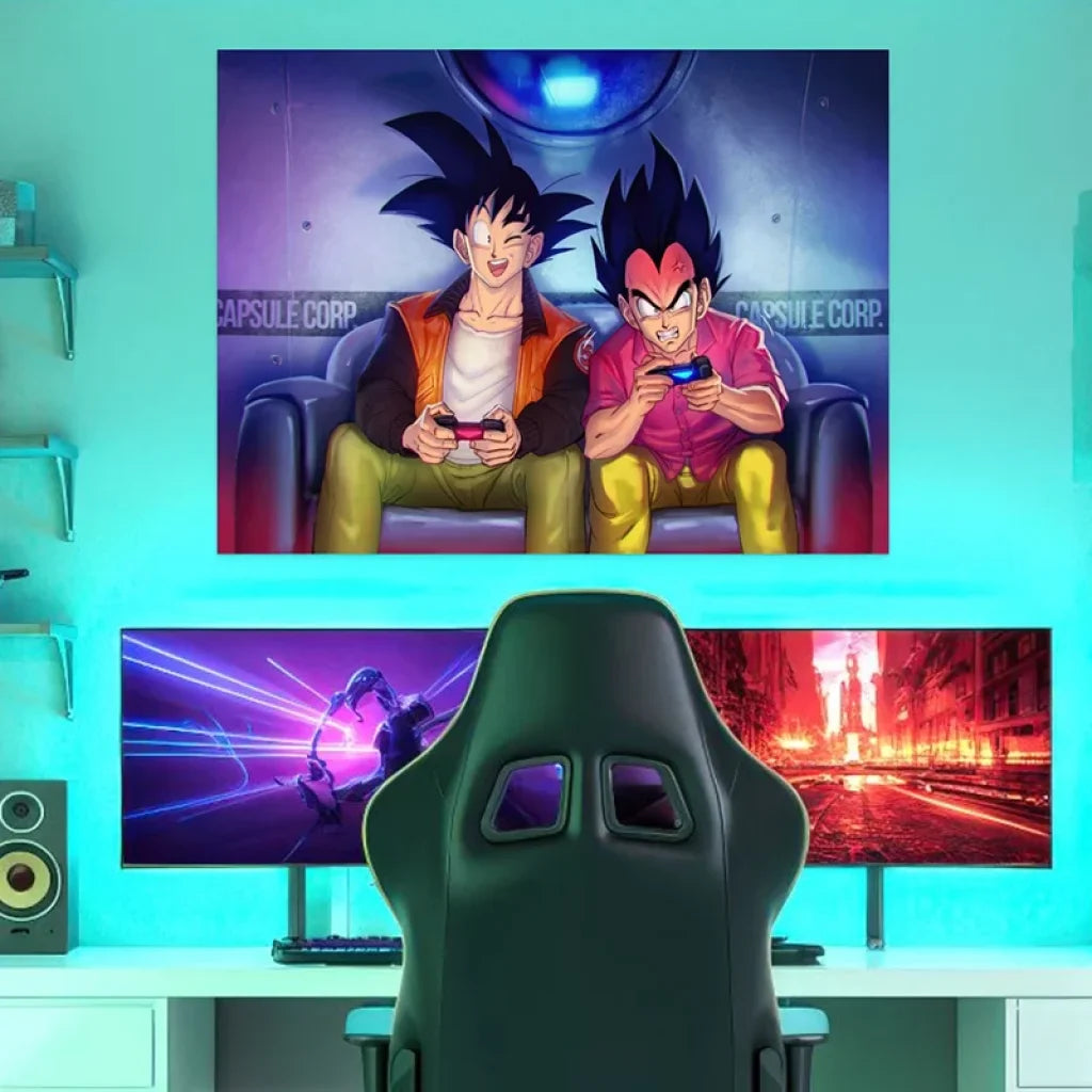 tableau dragon ball original et drôle