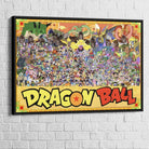 cadre flottant dragon ball style galerie moderne