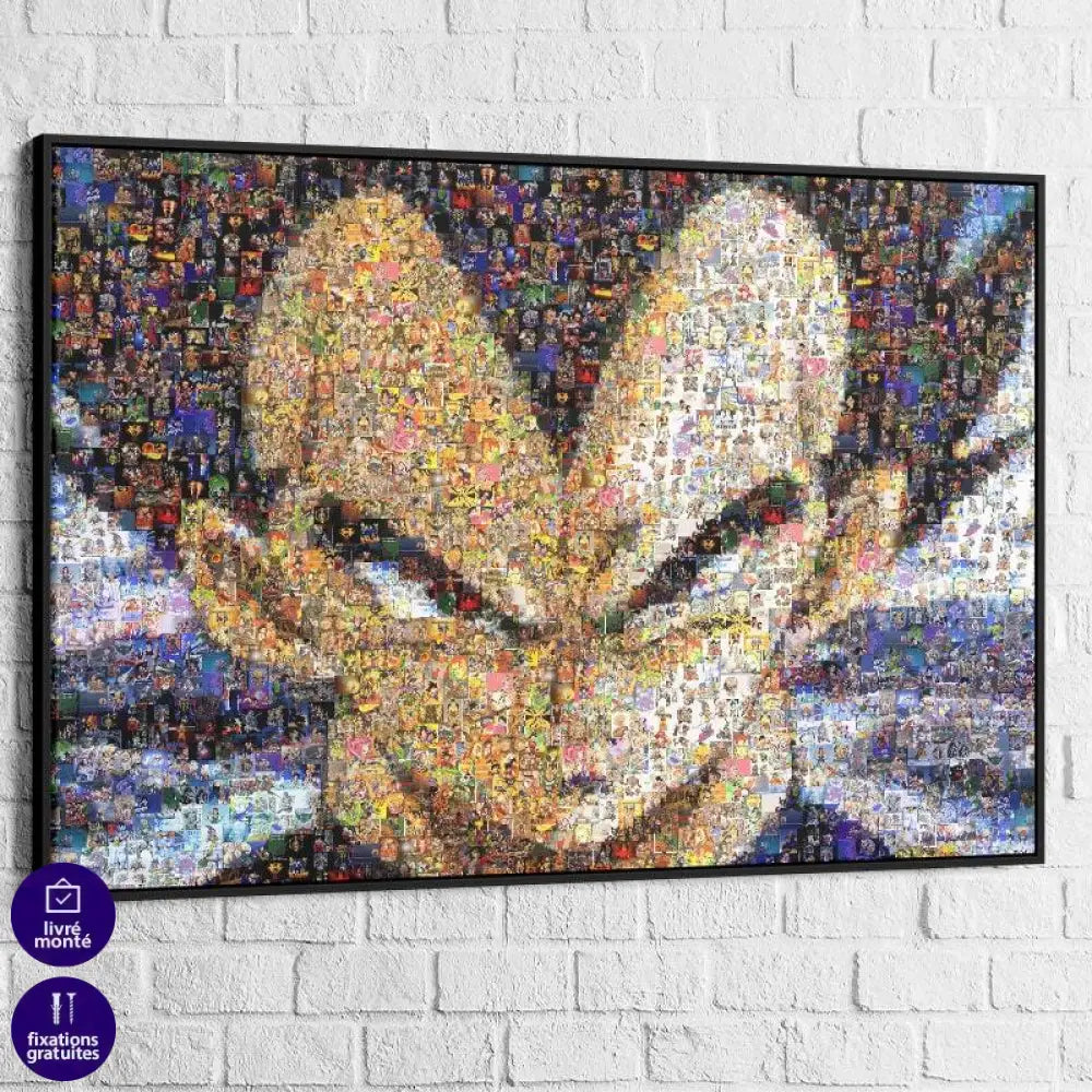 Tableau Dragon Ball Vegeta Approchez-vous - Montableaudeco