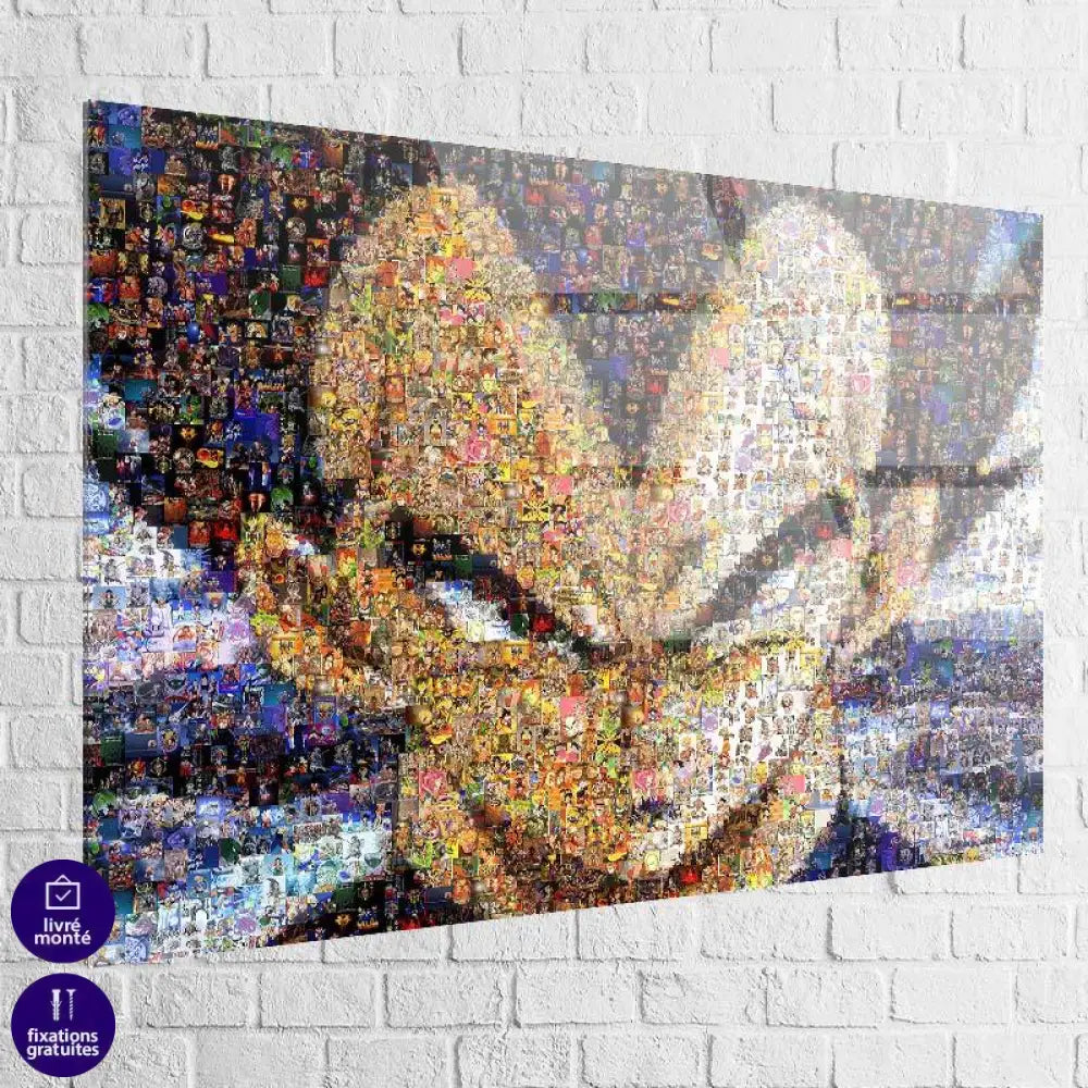Tableau Dragon Ball Vegeta Approchez-vous - Montableaudeco