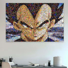 Tableau Dragon Ball Vegeta Approchez-vous - Montableaudeco