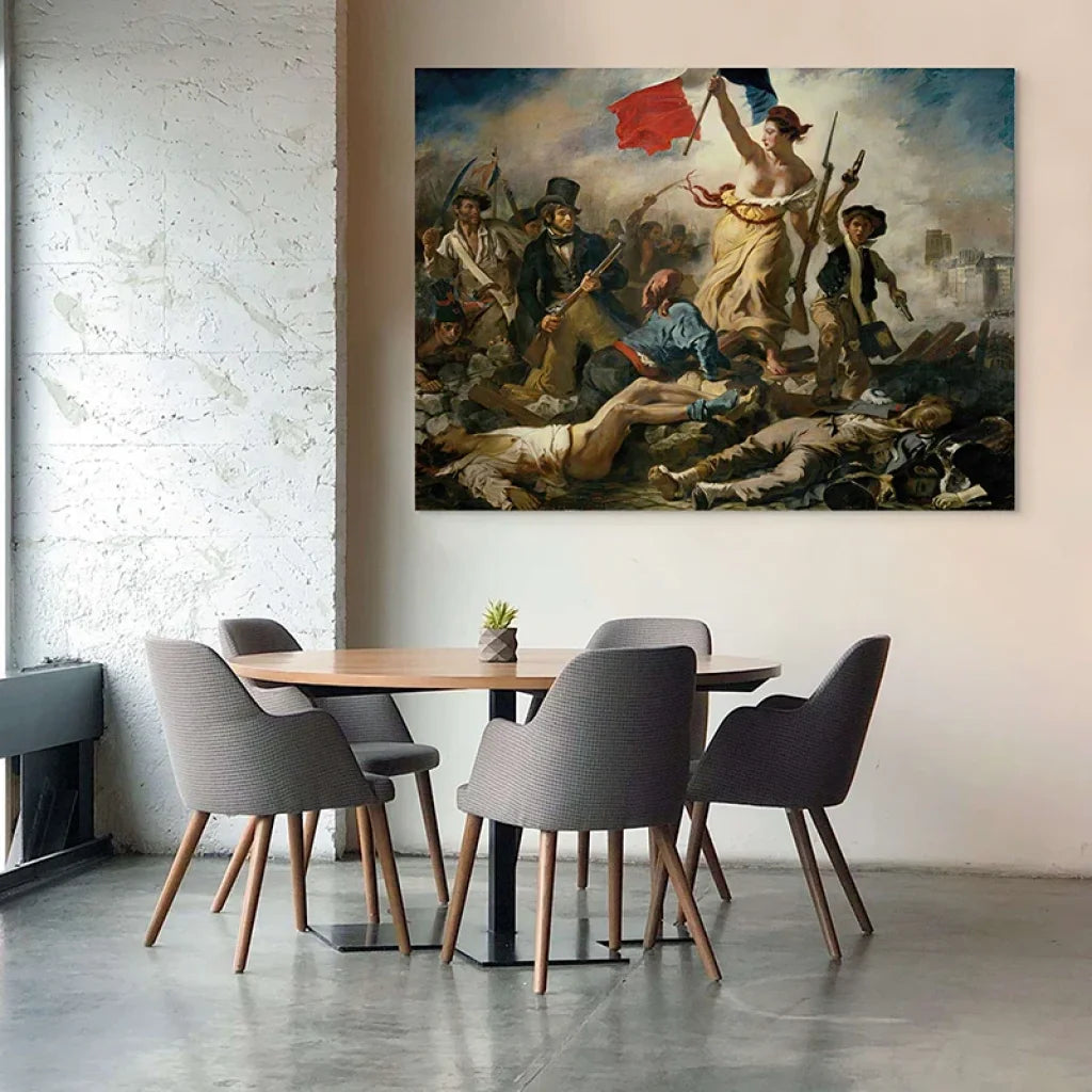 Grand format XXL – La Liberté guidant le Peuple pour déco murale