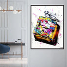 Tableau Fashion Chanel Graffiti - Montableaudeco