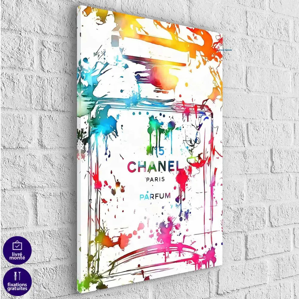 Tableau Fashion Chanel N°5 - Montableaudeco