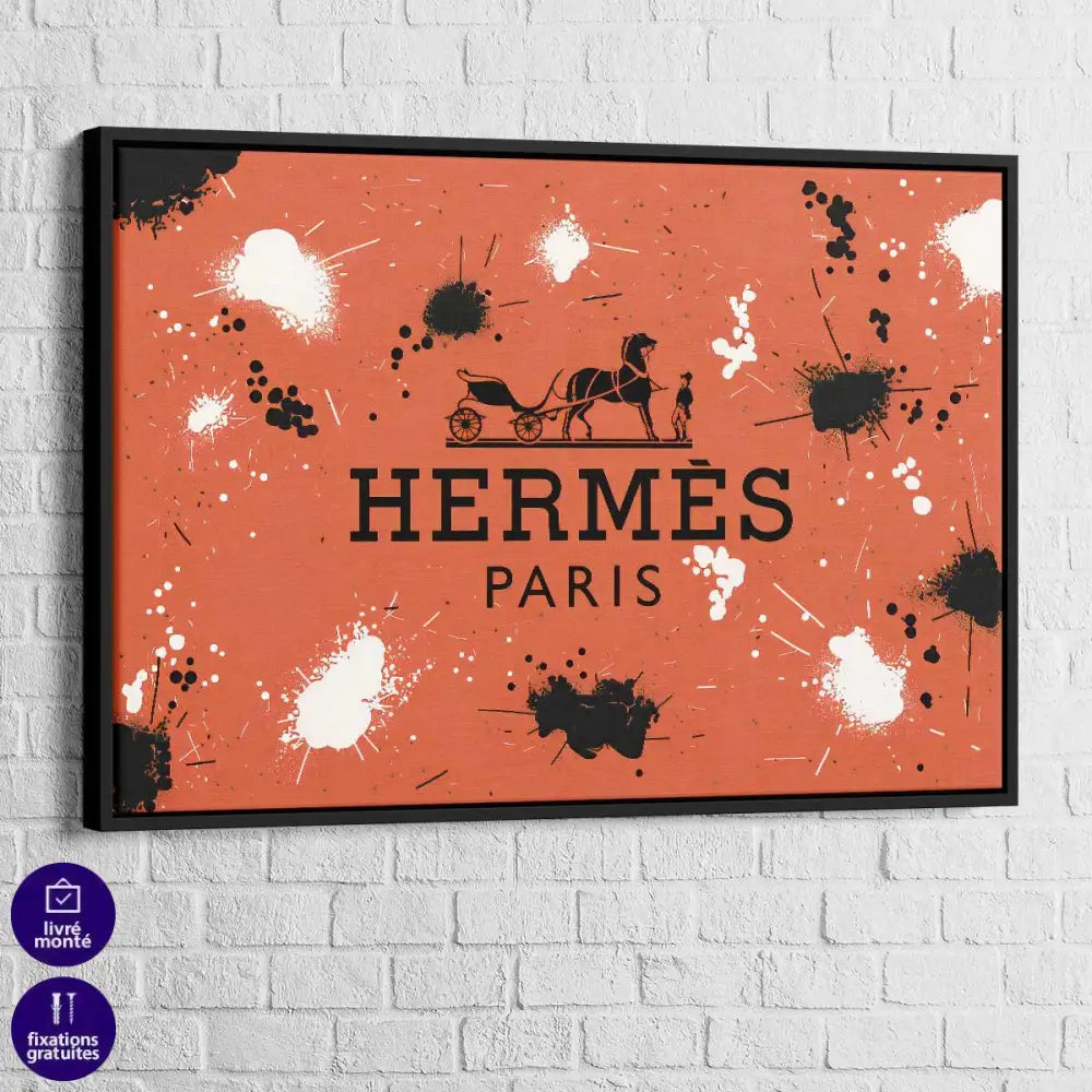 Tableau Fashion Hermès - Montableaudeco