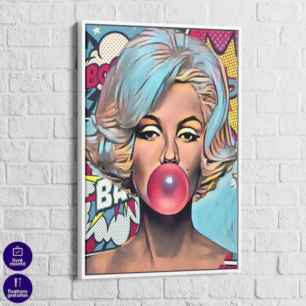 Tableau Fashion Monroe Bubble - Montableaudeco