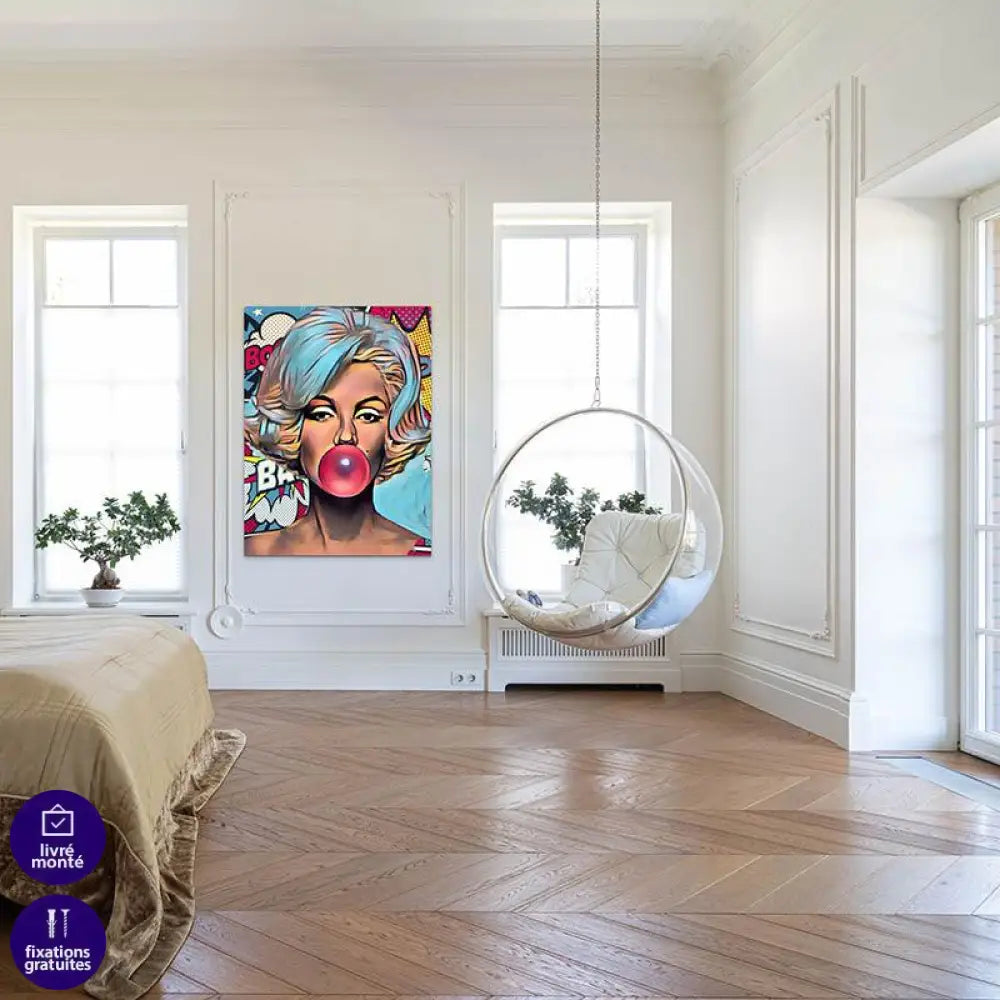 Tableau Fashion Monroe Bubble - Montableaudeco