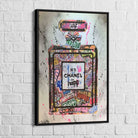 Tableau Fashion N°5 Chanel Graffiti - Montableaudeco